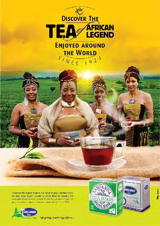 Tanganda print campaign — execution 1